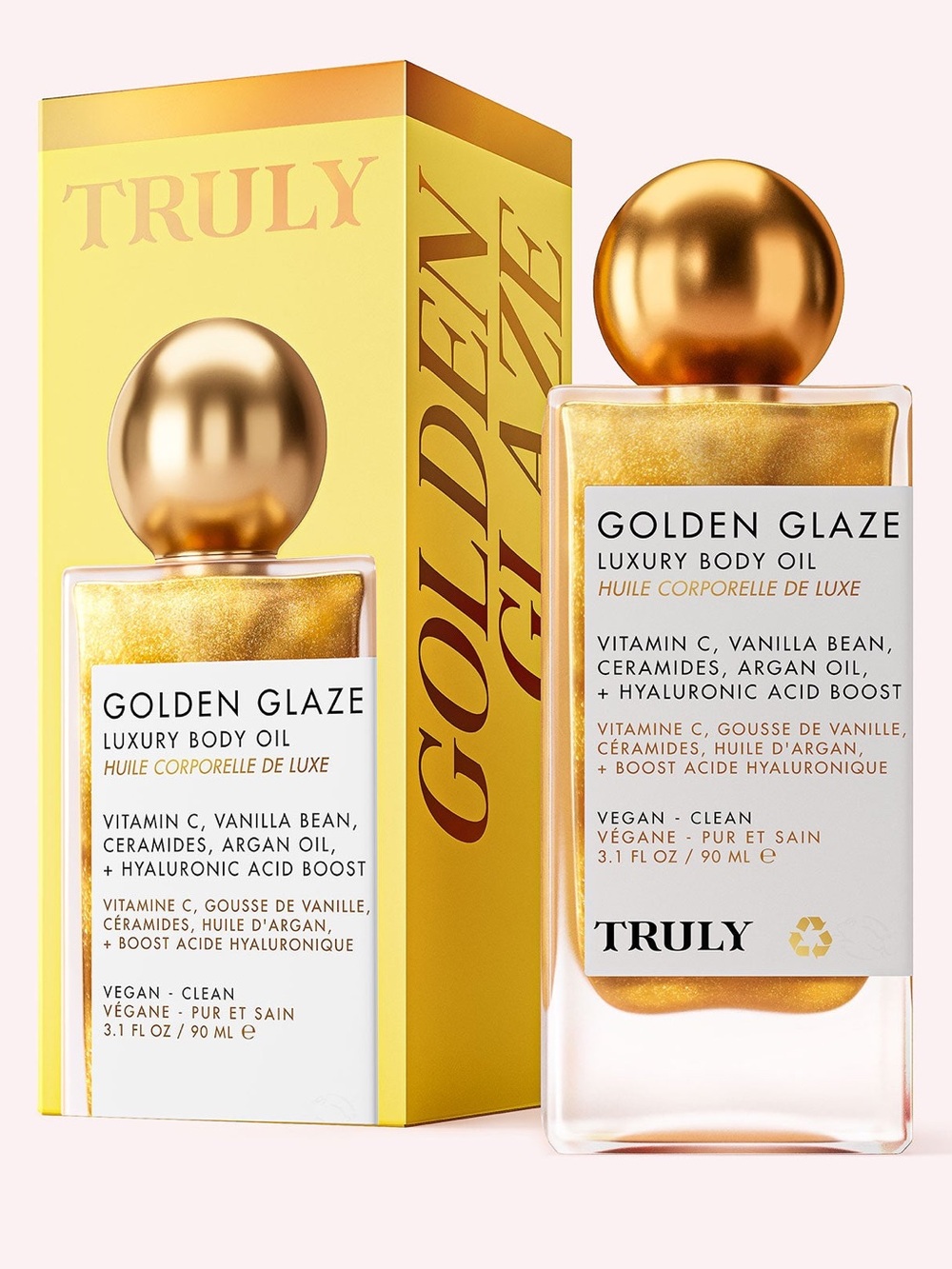 TRULY NIB Golden Glaze Luxury Body Oil 90ml - $38 Retail